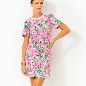 LILLY PULITZER MILO SHORT SLEEVE STRETCH SIZE 4